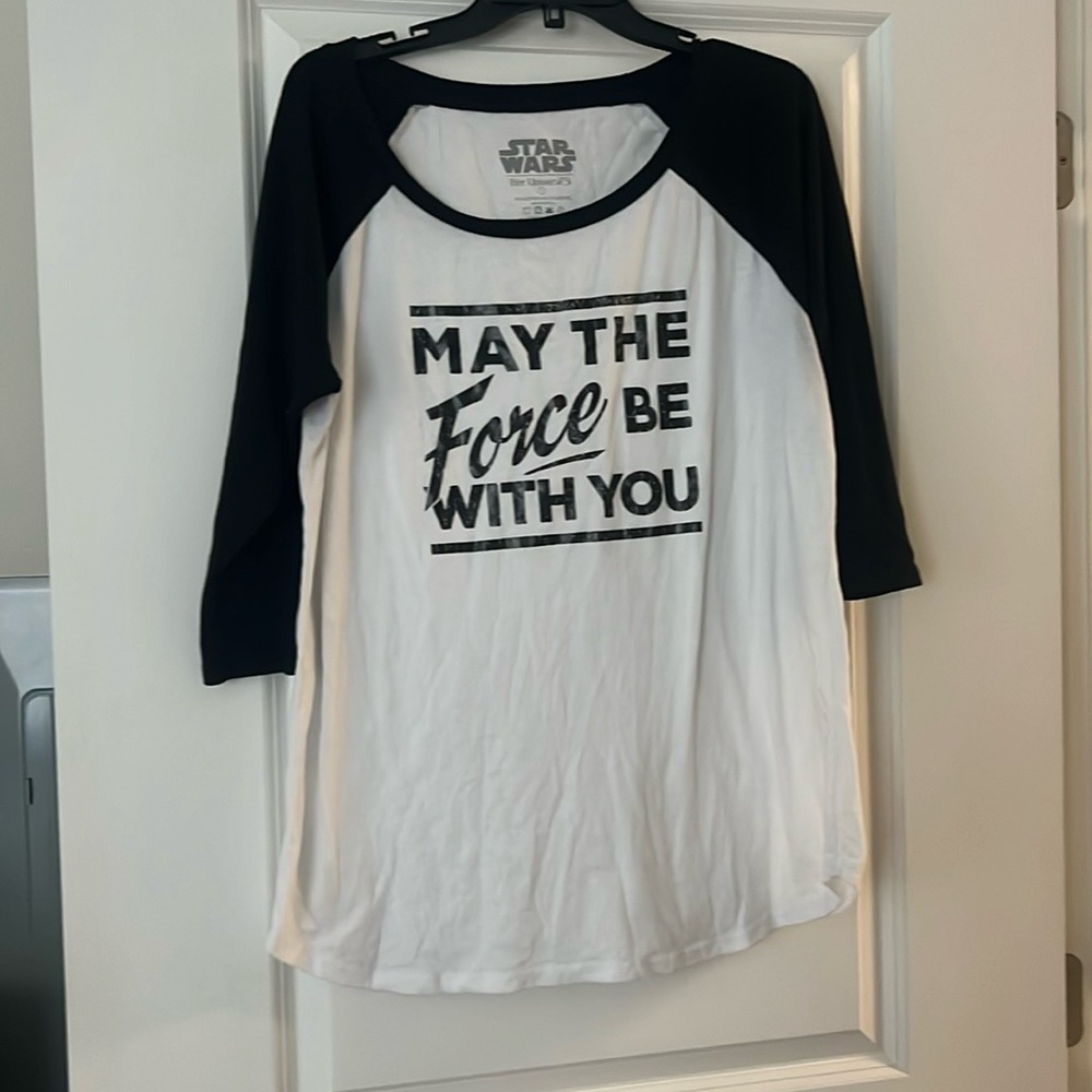Star Wars Ladies baseball tee